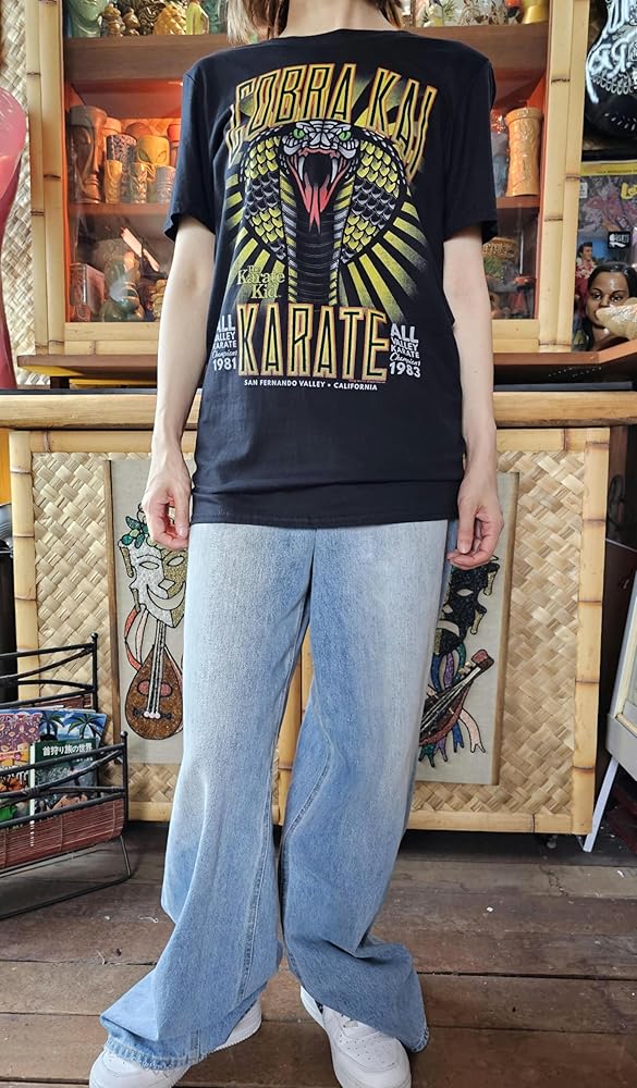 Amazon | [マンブルズ] ベスト キッド Tシャツ コブラ会 THE